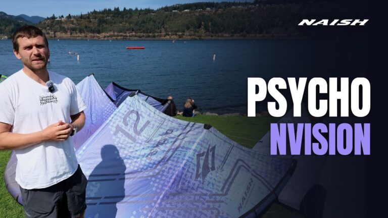 Naish Psycho Nvision: SNEAK PREVIEW of Their New Big Air Kite