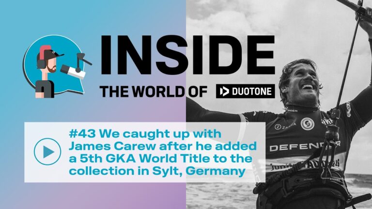 Inside the world of Duotone - James Carew just added a 5th World Title to the collection in Sylt.