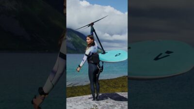 Women's wetsuits and cold weather accessories for Fall/Winter 2027.